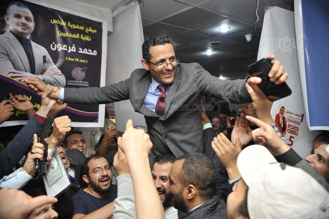 رسميا خالد البلشي نقيبا للصحفيين