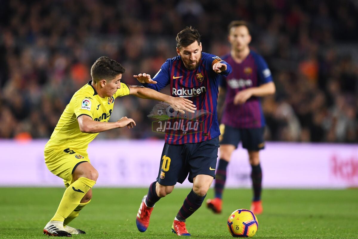 نتيجة مباراة برشلونة وفياريال barcelona vs villarreal  في الدوري الاسباني