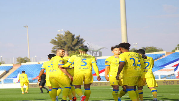 نتيجة الشوط الأول من مباراة النصر ضد أبها في الدوري السعودي