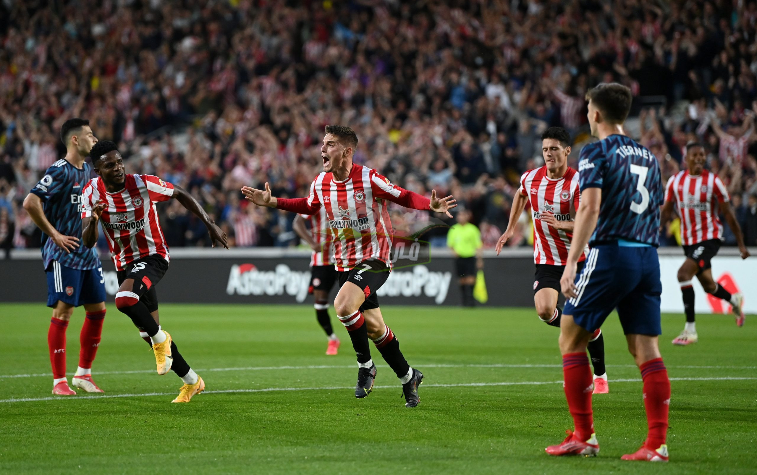 نتيجة مباراة آرسنال ضد برينتفورد Arsenal vs Brentford في افتتاح الدوري الإنجليزي