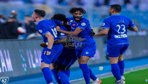 نتيجة مباراة الهلال ضد الرائد في الدوري السعودي