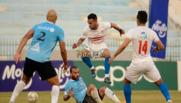 تشكيلة الزمالك الرسمية لمواجهة غزل المحلة في الدوري المصري