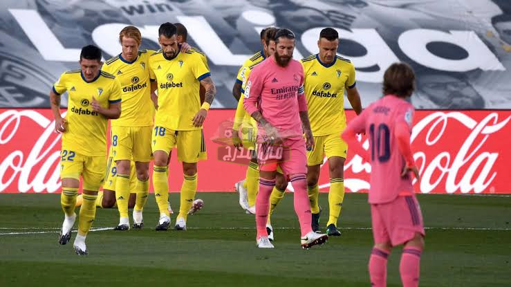 موعد مباراة ريال مدريد ضد قادش Real Madrid vs Cadiz في الدوري الإسباني والقنوات الناقلة لها