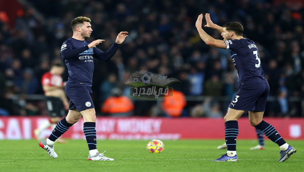 نتيجة مباراة مانشستر سيتي ضد ساوثهامبتون Man city vs Southampton في الدوري الإنجليزي