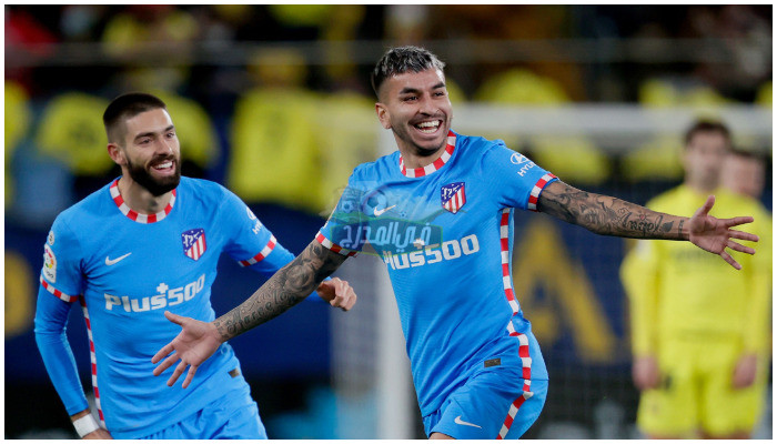 نتيجة مباراة أتلتيكو مدريد ضد فياريال Atletico Madrid vs Villarreal في الدوري الإسباني