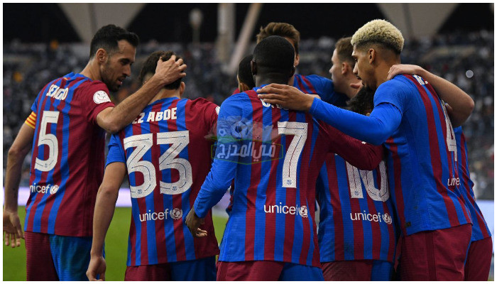 تشكيلة برشلونة الرسمية لمباراة ألافيس اليوم في الدوري الإسباني
