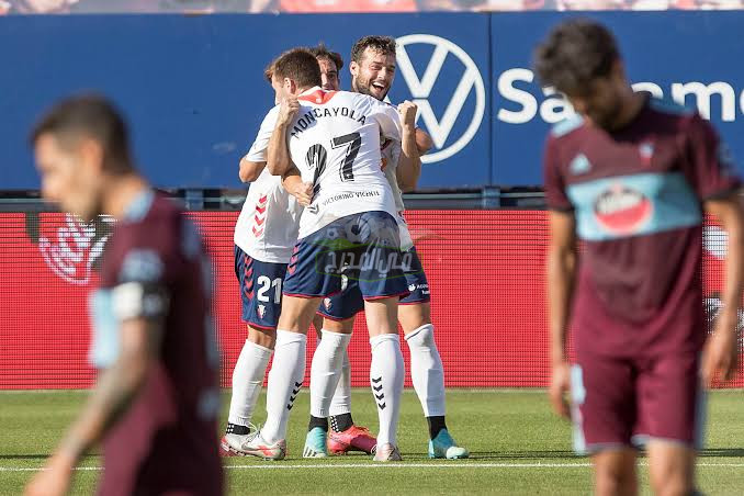 موعد مباراة سيلتا فيجو ضد أوساسونا Celta vigo vs Osasuna في الدوري الإسباني والقنوات الناقلة لها