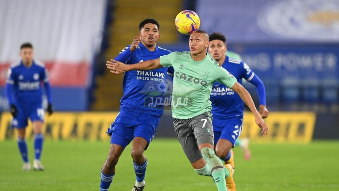 موعد مباراة إيفرتون وليستر سيتي Everton vs Leicester City في الدوري الإنجليزي والقنوات الناقله لها