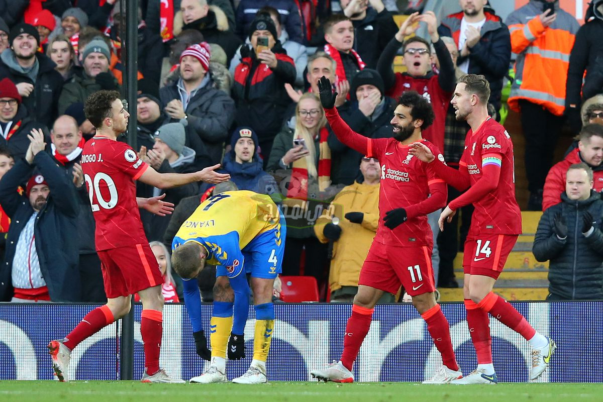 موعد مباراة ليفربول وساوثهامبتون Liverpool vs Southampton في الدوري الإنجليزي والقوات الناقلة