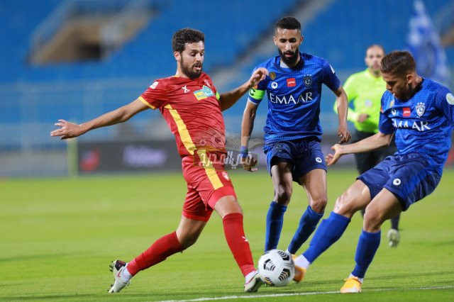 موعد مباراة الهلال ضد ضمك في الدوري السعودي والقنوات الناقلة