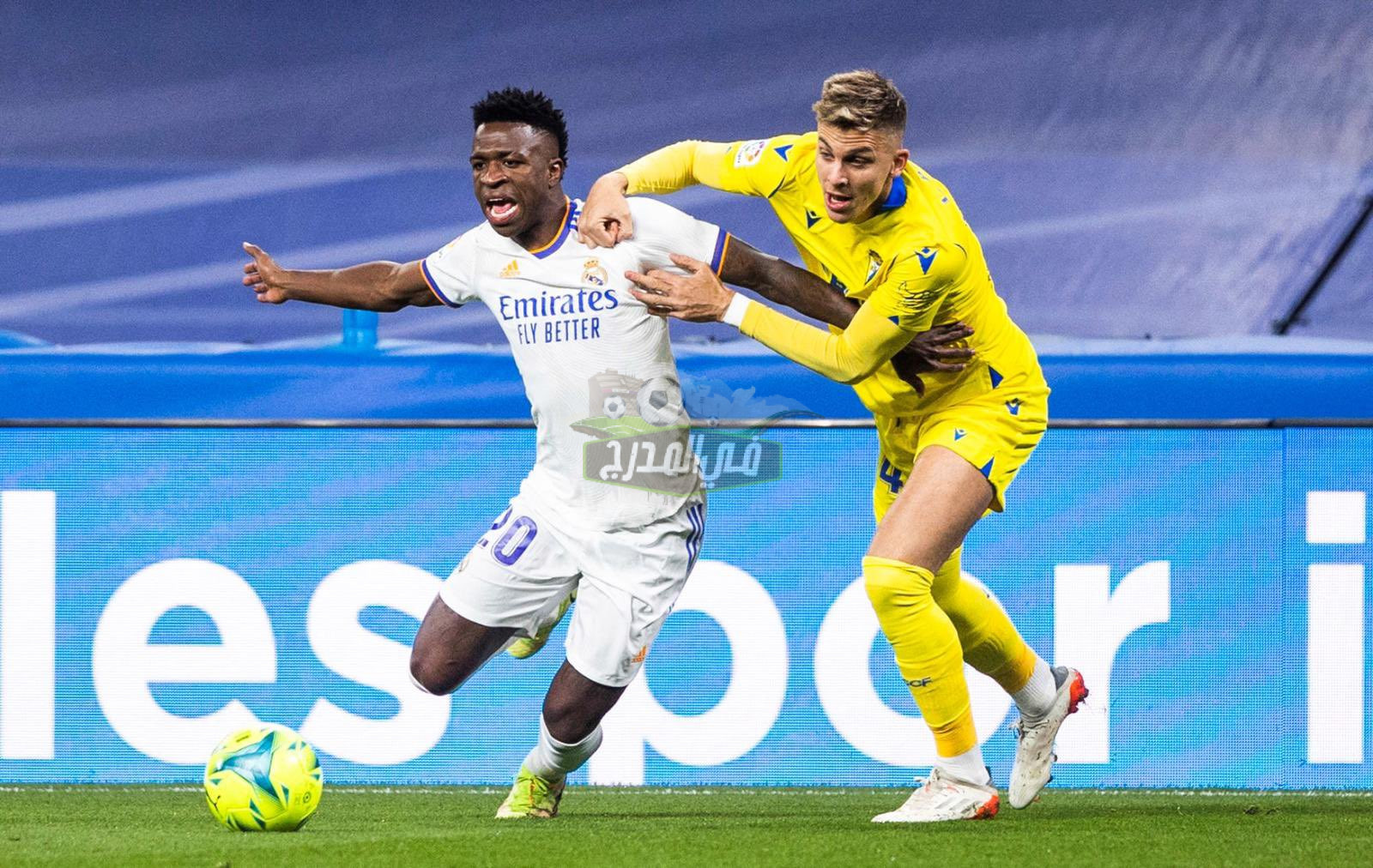 موعد مباراة ريال مدريد وقادش Real Madrid vs Cadiz في الدوري الإسباني والقنوات الناقلة