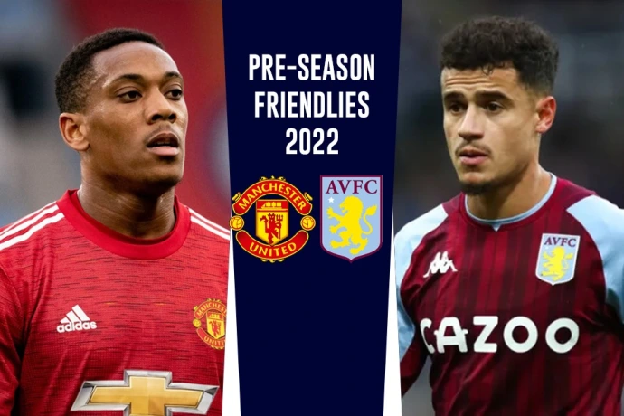 القنوات المفتوحة الناقلة لمباراة مانشستر يونايتد وأستون فيلا Man United vs Aston Villa الودية اليوم السبت
