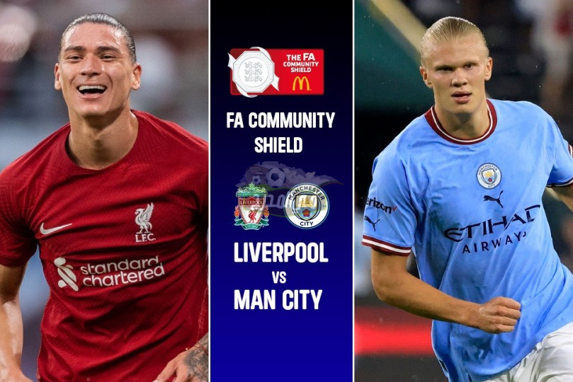 موعد مباراة ليفربول ومانشستر سيتي Liverpool vs Man City في كأس الدرع الخيرية والقنوات الناقلة لها