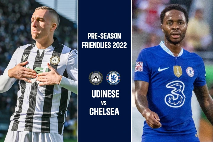 موعد مباراة تشيلسي وأودينيزي Chelsea vs Udinese الودية ضمن استعدادات الموسم الجديد