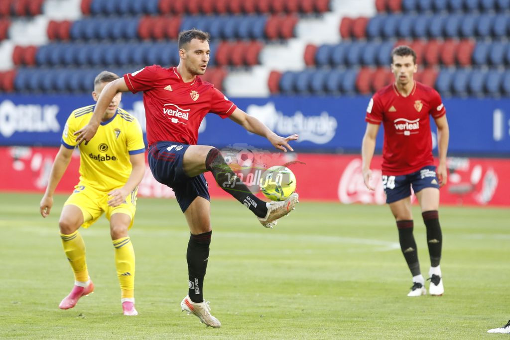 موعد مباراة أوساسونا وقادش Osasuna vs Cadiz في الدوري الإسباني والقنوات الناقلة