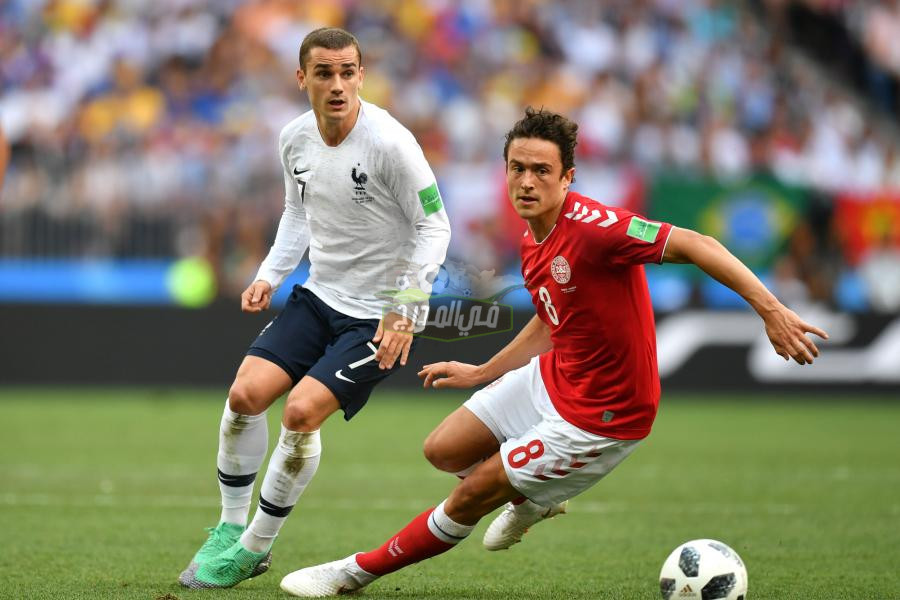 نتيجة مباراة الدنمارك ضد فرنسا Denmark vs France اليوم في دوري الأمم الأوروبية