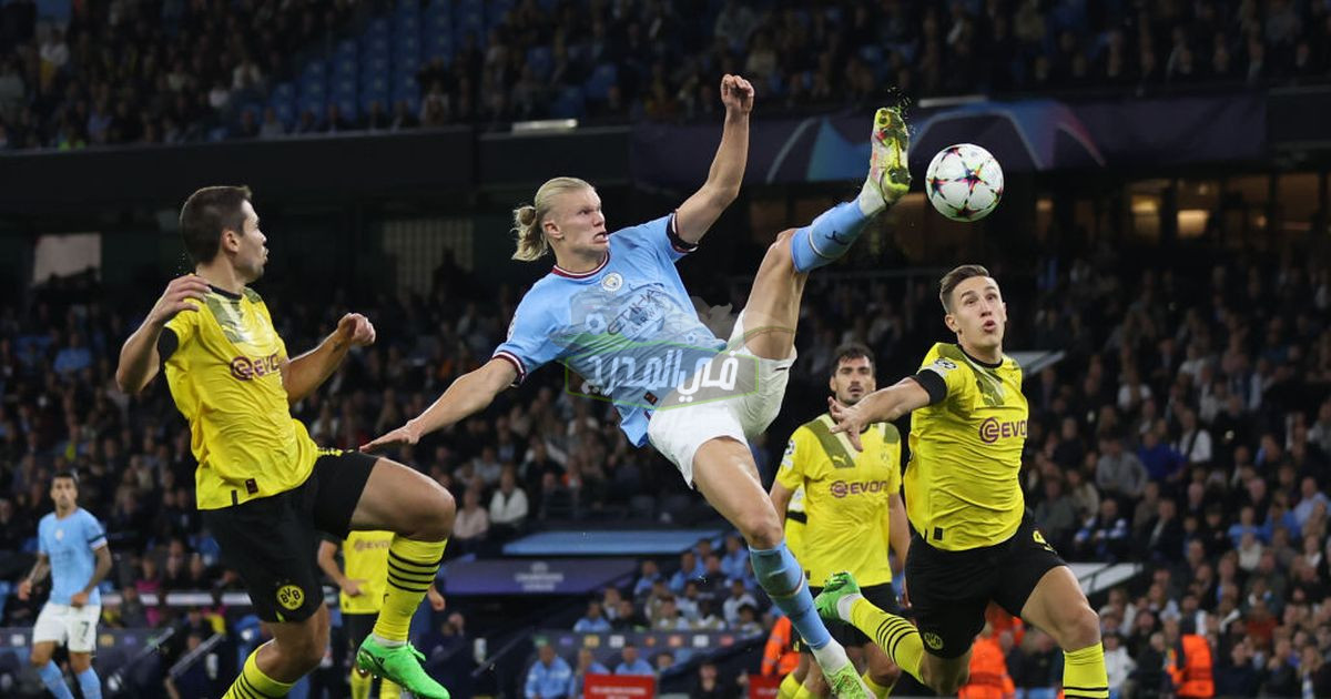 منها مفتوحة… تردد القنوات الناقلة لمباراة مانشستر سيتي وبوروسيا دورتموند اليوم الثلاثاء Manchester City vs Borussia Dortmund بدوري أبطال أوروبا
