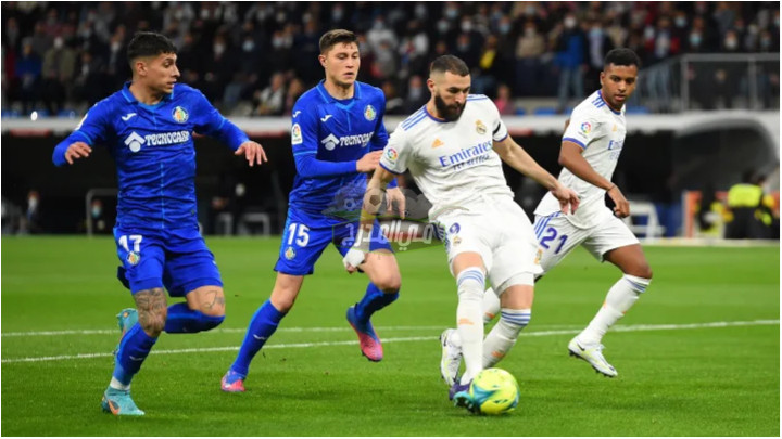 القنوات المفتوحة الناقلة لمباراة ريال مدريد وخيتافي Real Madrid vs Getafe في الدوري الإسباني