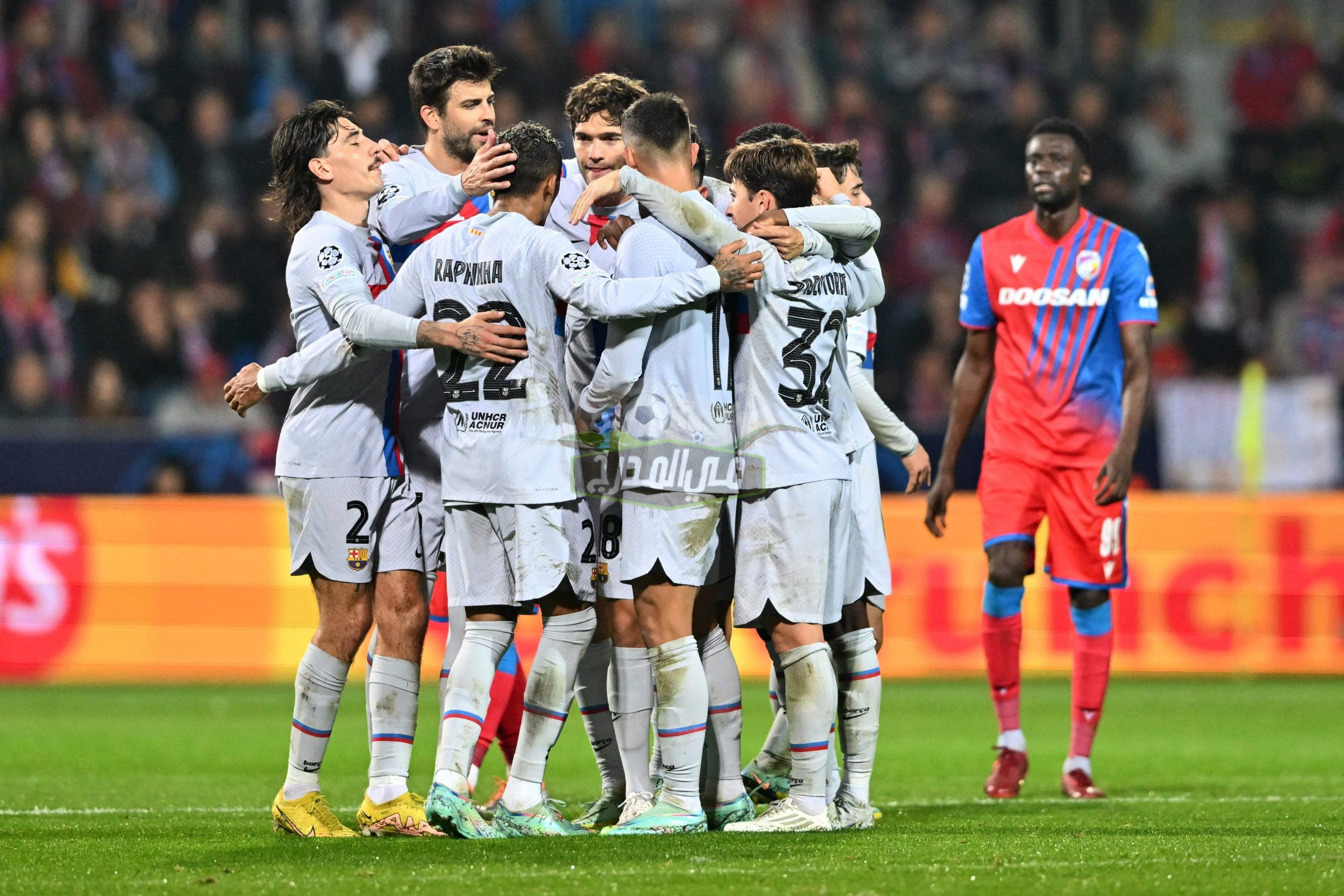 نتيجة مباراة برشلونة وفيكتوريا بلزن Barcelona vs Viktoria Plzen في دوري أبطال أوروبا