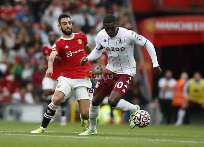 موعد مباراة مانشستر يونايتد وأستون فيلا Man United Vs Aston Villa في الدوري الإنجليزي