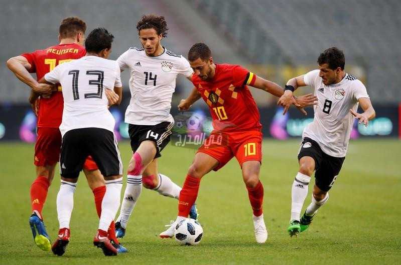 قنوات مباراة مصر وبلجيكا.. تردد القنوات المفتوحة الناقلة لمباراة مصر وبلجيكا الودية اليوم الجمعة 18/11/2022