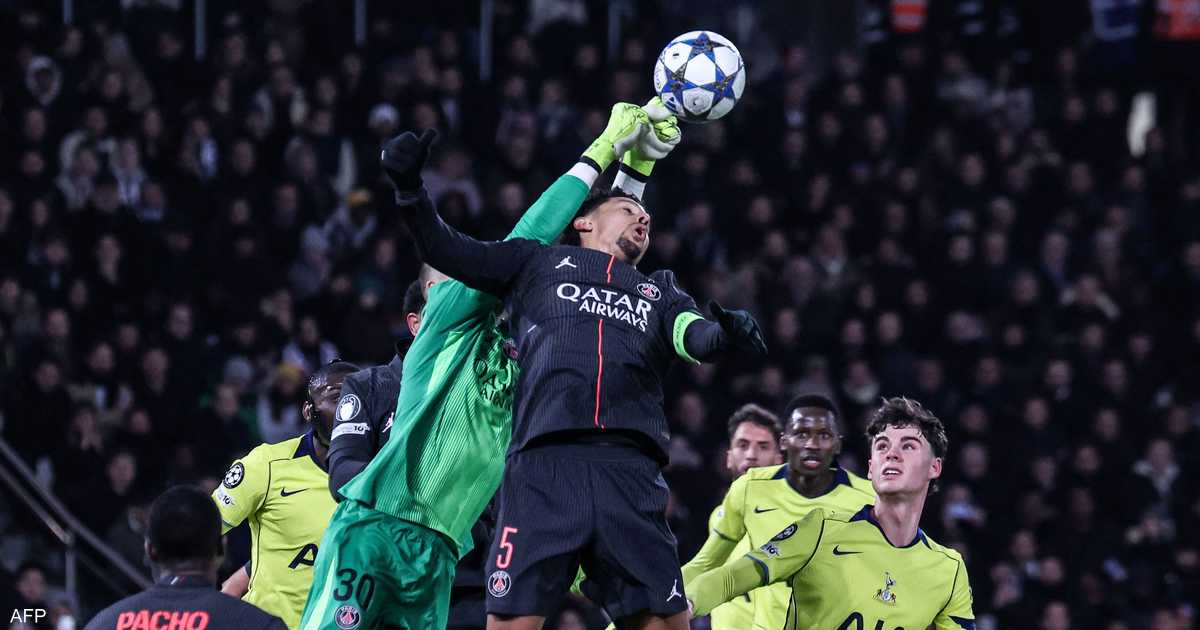 «حسم الإثارة» سان جيرمان ينتصر على توتنهام في مباراة مليئة بالأهداف