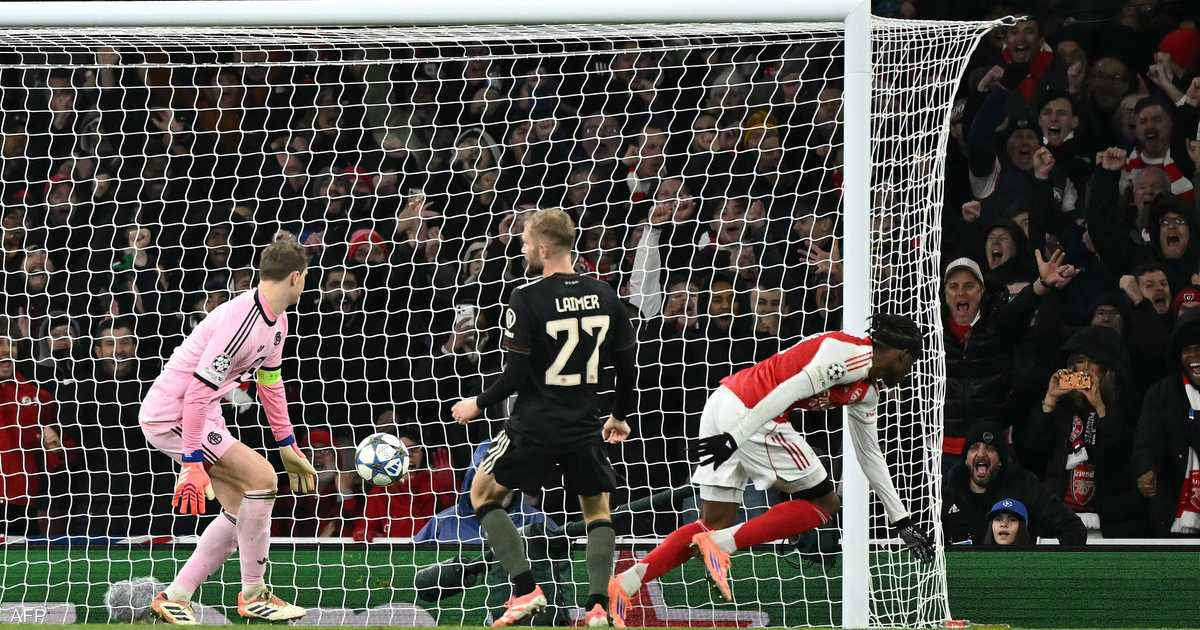 «أرسنال يحقق صدارة دوري الأبطال بفوز “استثنائي” على بايرن ميونيخ»