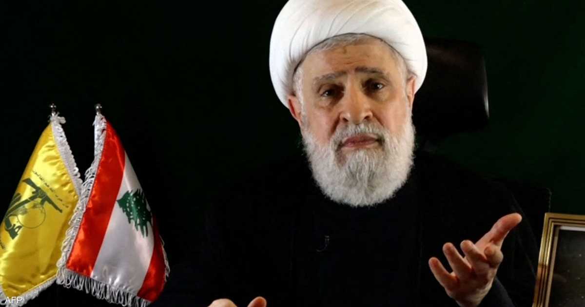 «انتقام قادم» نعيم قاسم يحذر إسرائيل من عواقب اغتيال الطبطبائي