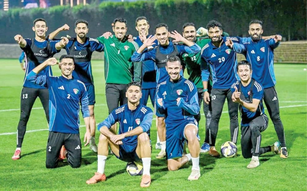 «لاعبونا متحمسون لتقديم أداء مميز أمام مصر في كأس العرب» رئيس الاتحاد الكويتي يؤكد قدرة الفريق على التميز في البطولة