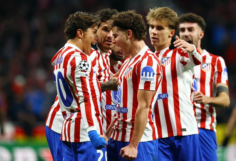 «لحظات مشوقة في دوري الأبطال» أتلتيكو مدريد يتقابل مع إنتر ميلان والأهداف تروي القصة