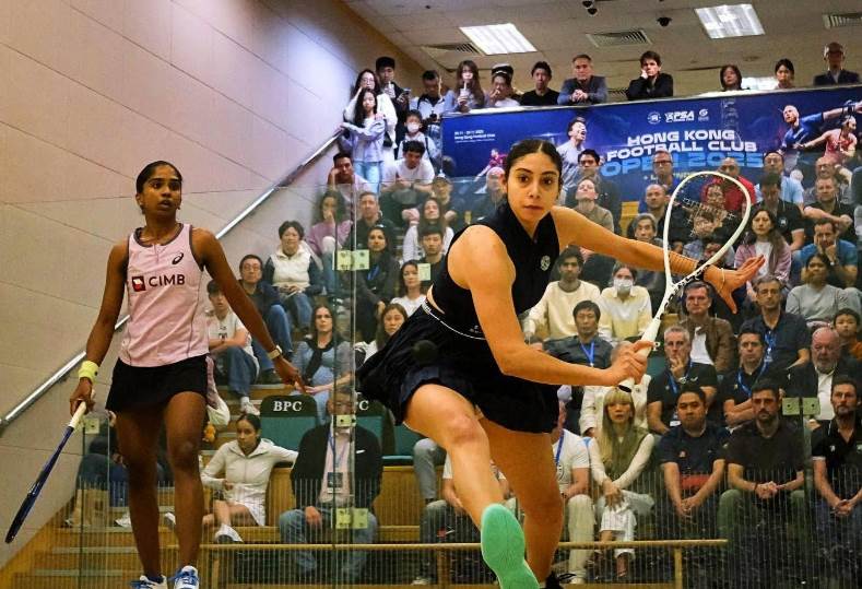 «في تصعيد ملحوظ، فيروز أبو الخير تنضم لقائمة النخبة في تصنيف الإسكواش»