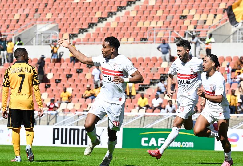 «الزمالك يتفوق على كايزر تشيفز في الشوط الأول بهدف الجزيري»