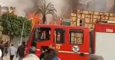 «نجاح السيطرة على حريق في استوديو مصر دون تسجيل إصابات»