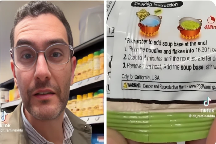 «تحذيرات من خطر السرطان والعقم» بالفيديو: شخص يكشف عن معايير السلامة في عبوات الشعيرية سريعة التحضير بولاية كاليفورنيا الأمريكية