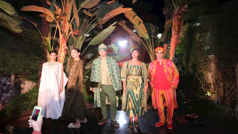 «تألق وأناقة» 15 صورة تبرز أجمل إطلالات افتتاح أسبوع الموضة في مصر