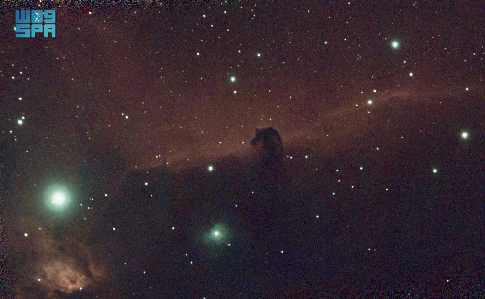 «اكتشاف سديم رأس الحصان يتألق في سماء النفود الكبير جنوب رفحاء»