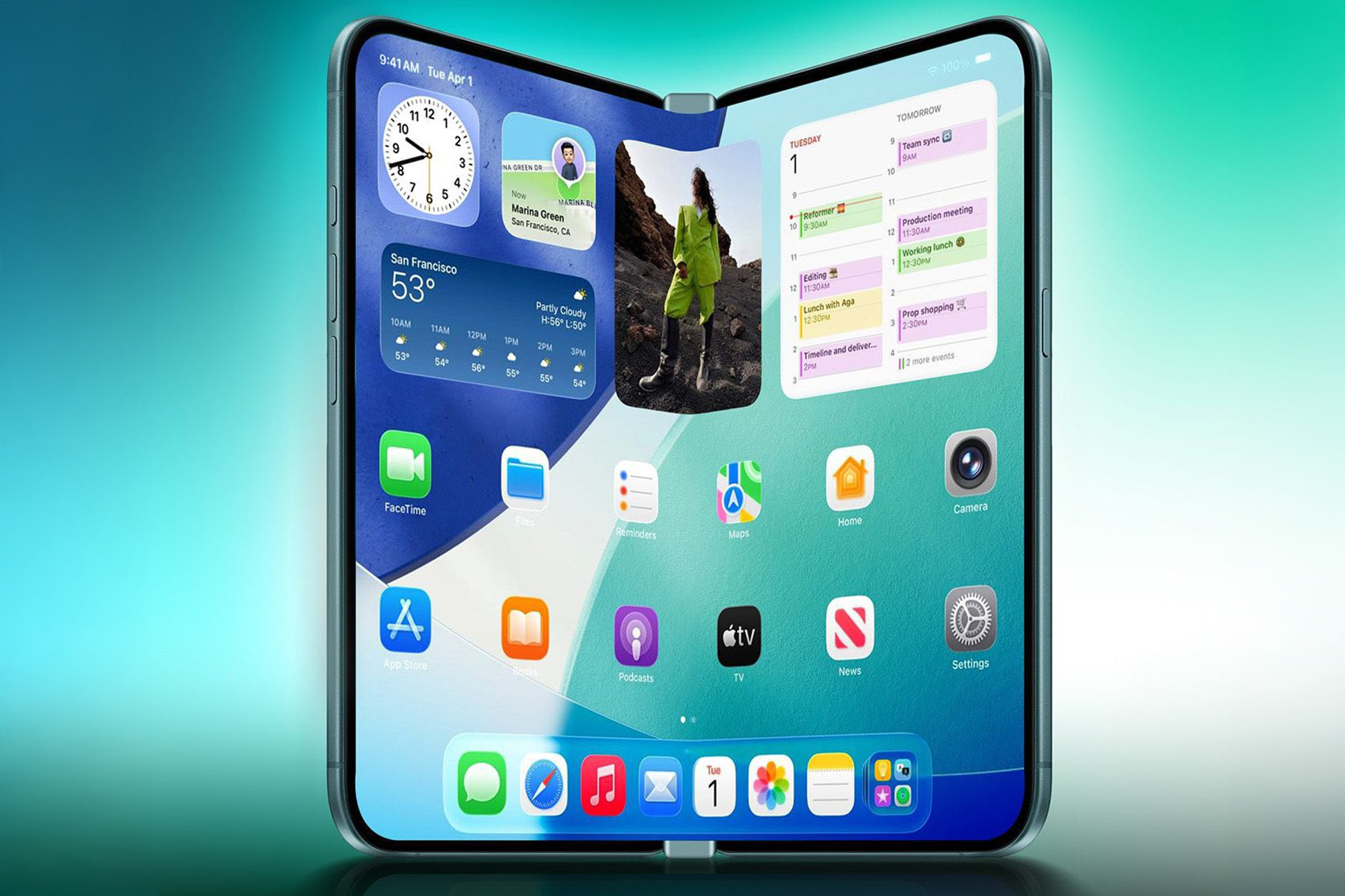 «ابتكار جديد في عالم التكنولوجيا» أسعار “آيفون” القابل للطي تصل إلى 2400 دولار