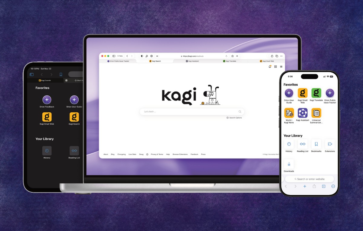«استكشاف متصفح Orion الجديد على حواسيب ماك ويعزز السرعة مع حماية الخصوصية»