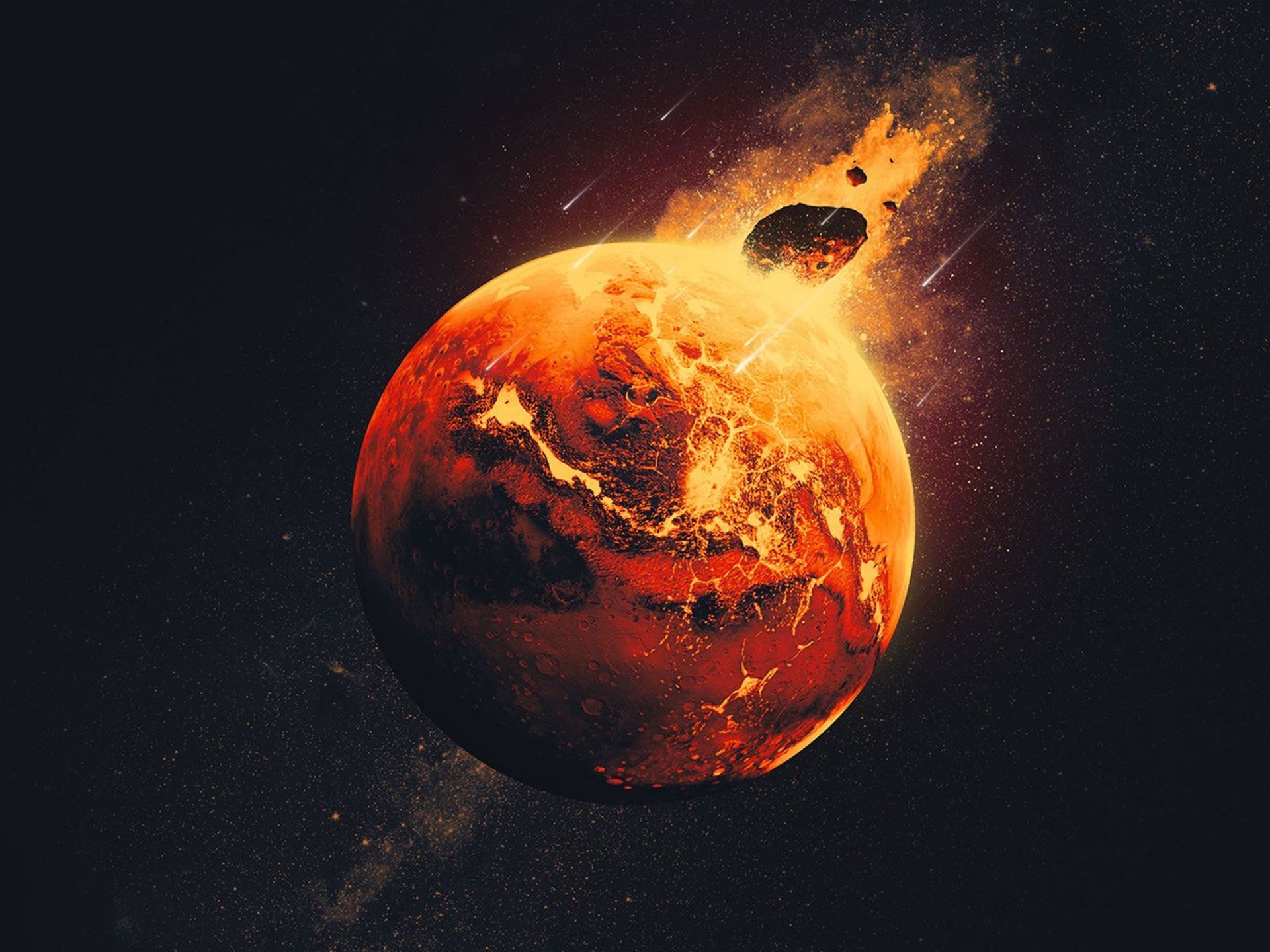 «من أين أتى “ثيا” الذي دمر الأرض وصنع القمر؟» علوم