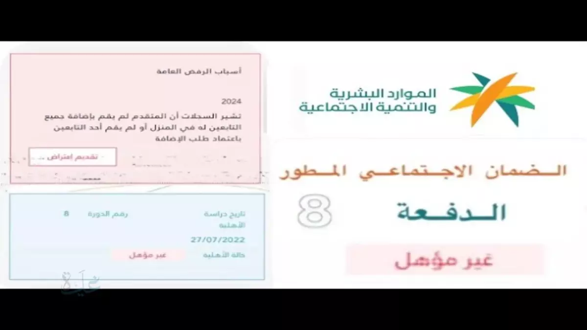 «احمِ حقوقك بسرعة» إذا كنت “غير مؤهل” في ضمانك الاجتماعي، إليك 3 خطوات رسمية لحماية مصالحك في غضون أيام!