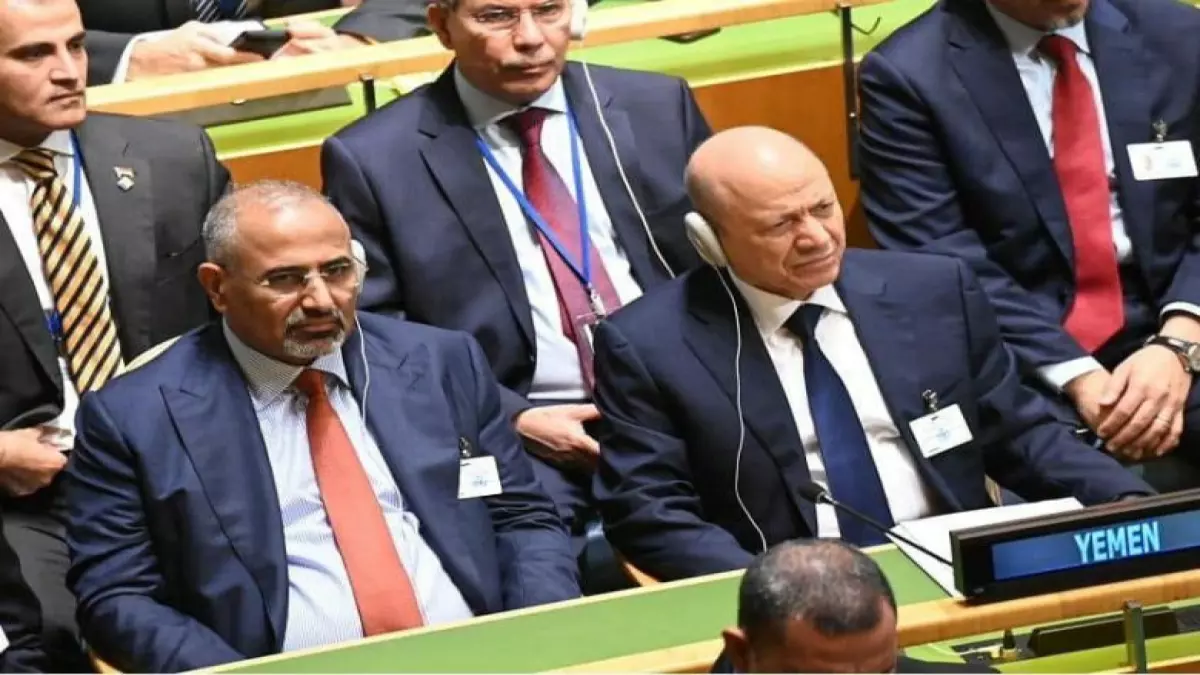 «العليمي يعترف بمظالم الجنوب ويعلن عن خطة الحل العادل للمرة الأولى»