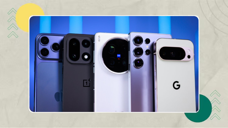 «اكتشف الأفضل» أفضل خمسة هواتف عالمية بكاميرات مذهلة لعام 2025