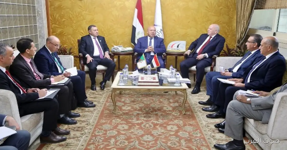 «آفاق جديدة للتعاون الصناعي والنقلي بين مصر والجزائر»