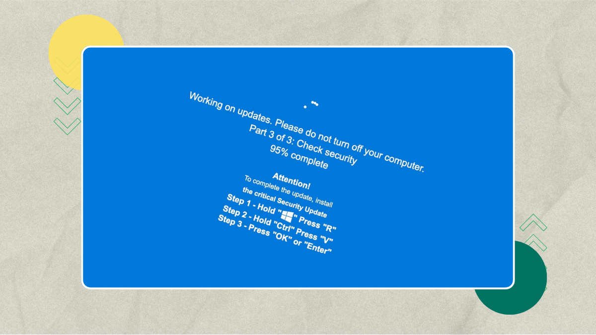 «تحذير من هجوم إلكتروني مبتكر يدمج صورًا إباحية مع شاشة تحديث ويندوز وهمية»