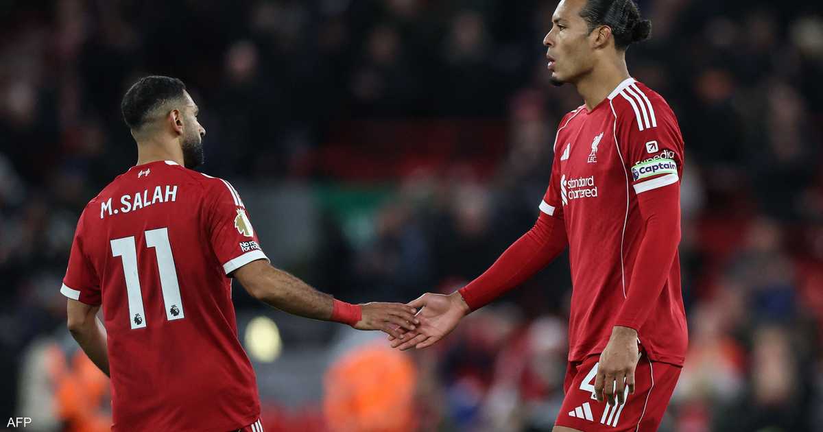 «رسالة غامضة من فان دايك تثير التكهنات حول محمد صلاح»