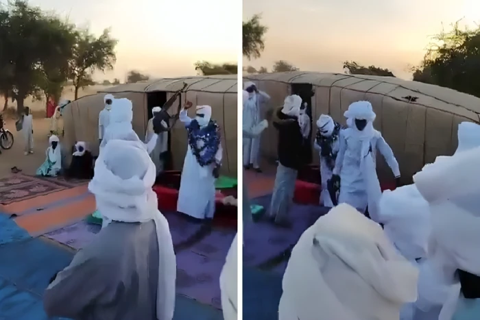 «فاجعة في حفل الزفاف» فيديو يوثق لحظة مقتل عريس بالخطأ في تشاد