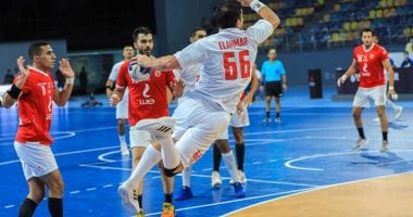 «تعادل مثير بين الأهلي والزمالك في الشوط الأول بقمة دوري محترفي اليد»