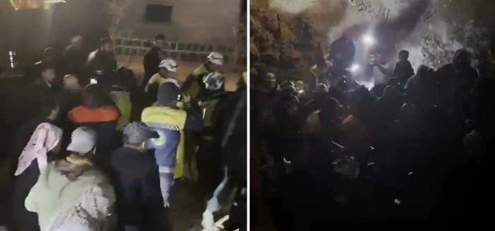 «لحظة إنقاذ مؤثرة» إنقاذ طفلة سورية سقطت في بئر عميقة بريف إدلب بعد 11 ساعة من المحاولات