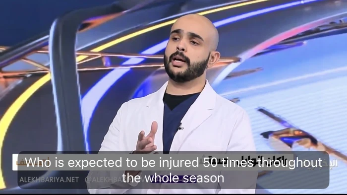 «أرقام صادمة» بالفيديو: راكان الوابل يستعرض الفارق في إصابات الهلال والنصر هذا الموسم