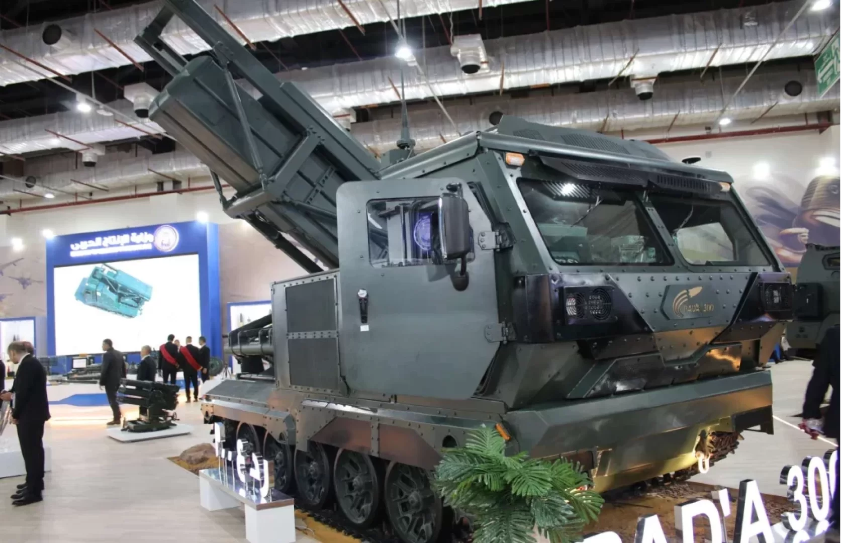 «منظومة ردع-300 الصاروخية بعيدة المدى تثير الاهتمام في معرض EDEX 2025»